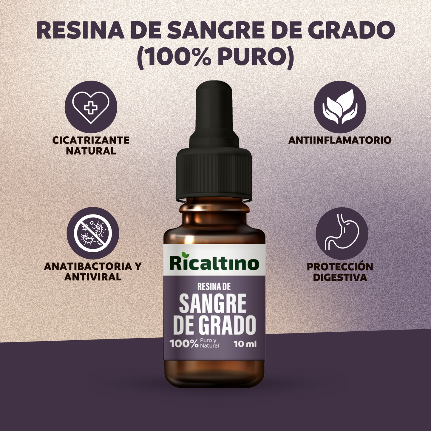 Resina de Sangre de Grado Ricaltino 10ml