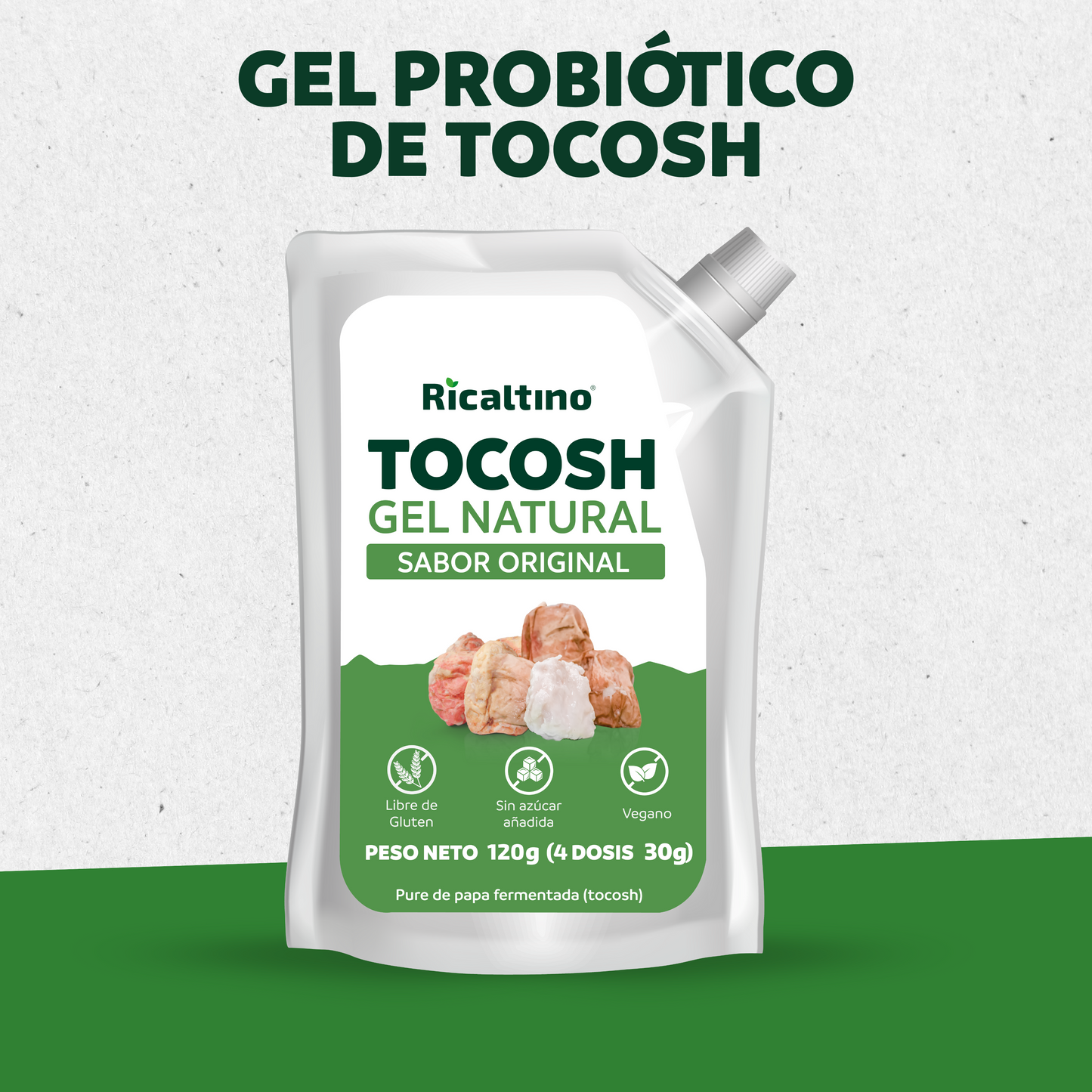 Gel probiótico de Tocosh Ricaltino 150g