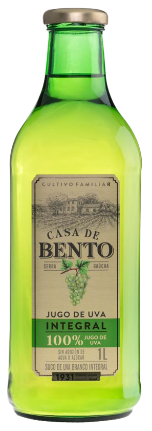 Pack Jugo de Uva Blanco Casa de Bento 6 und x 1Lt