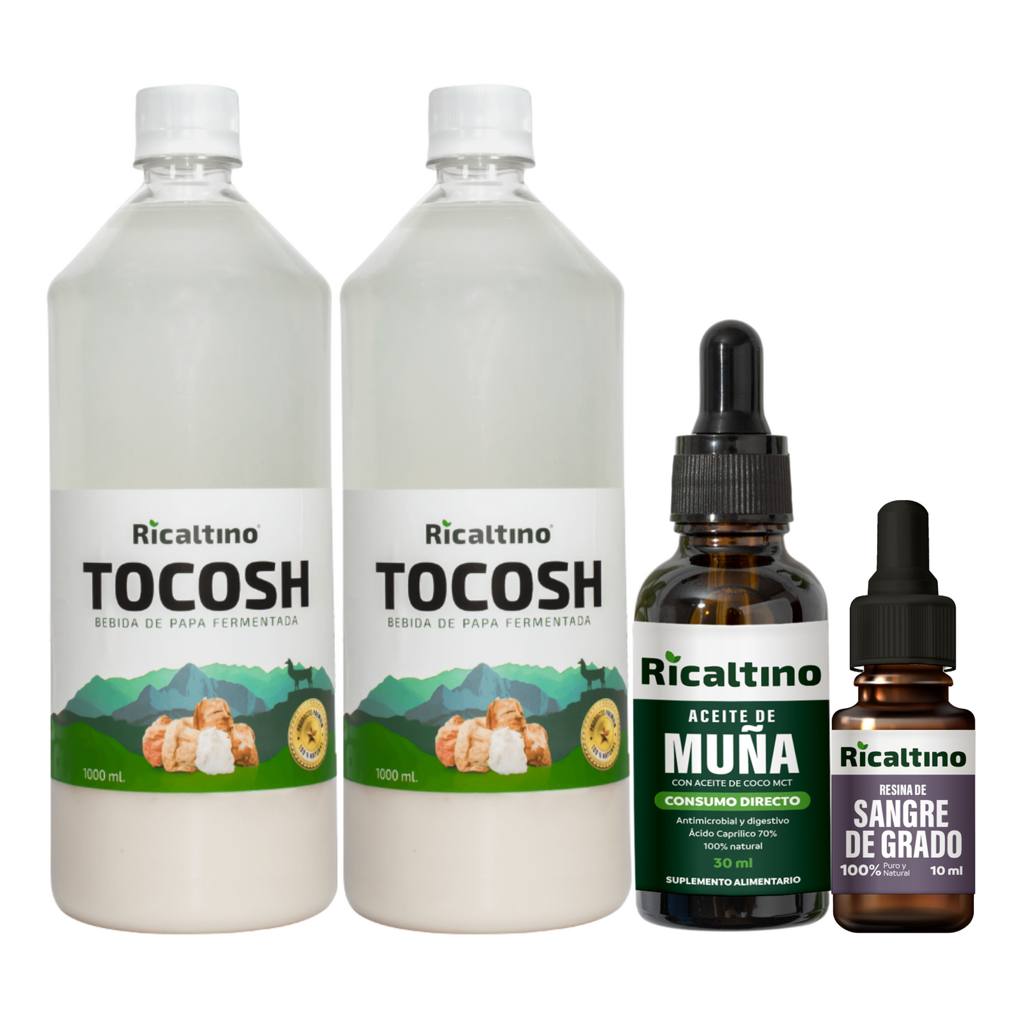 Pack Anti Gastritis 16 días - Combate Helicobacter Pylori etapa inicial