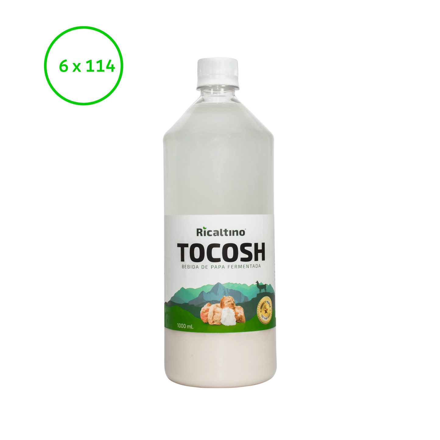 Suero de Tocosh Ricaltino botella 1 Lt