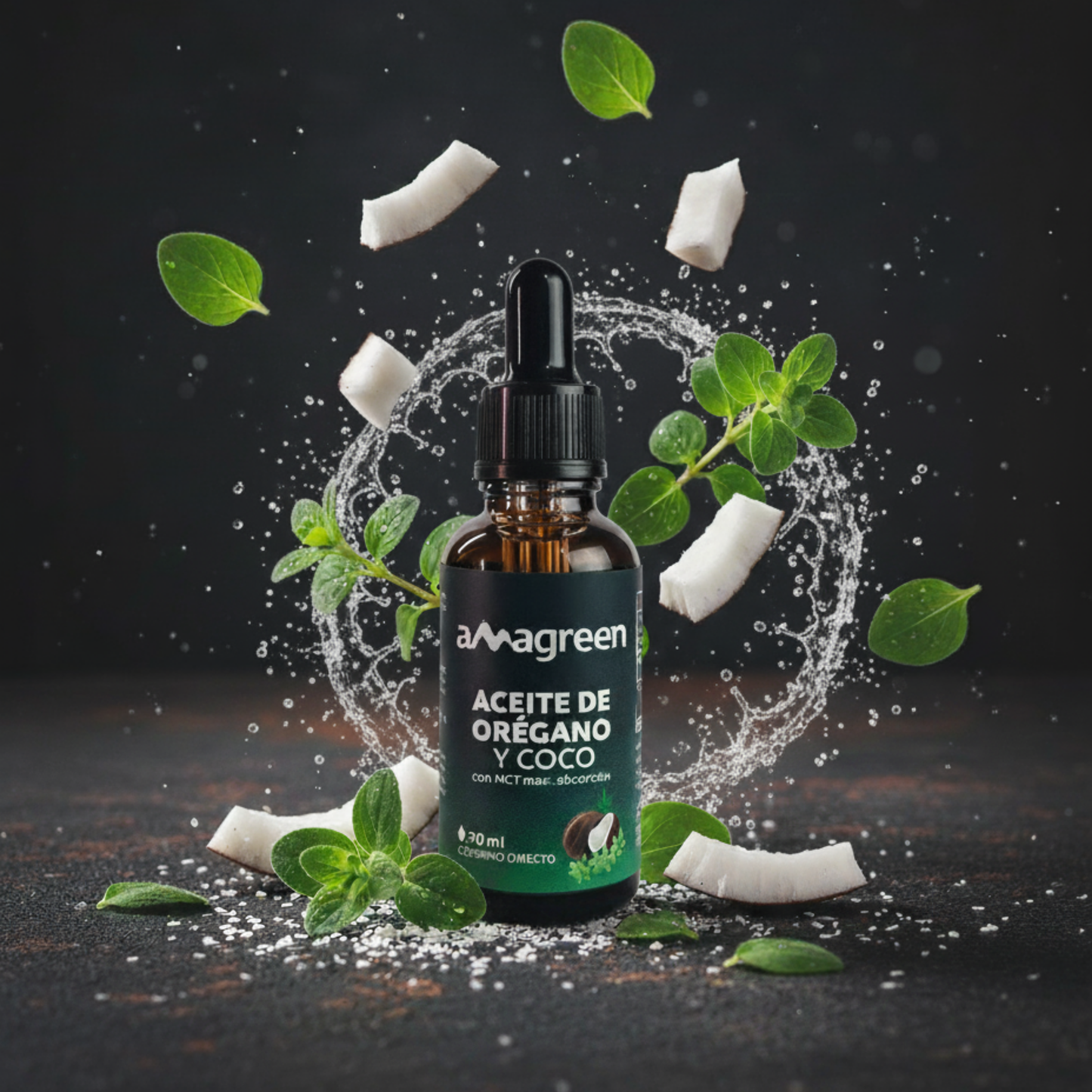 Pack Aceite de Orégano y Aceite de Coco MCT en Gotas 3 Und x 30 ml | formula 2 en 1