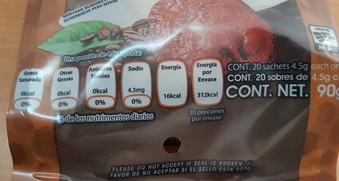 Cafe Negro 2 en 1 Lingzhi Coffe DXN Ganoderma lucidum 90g