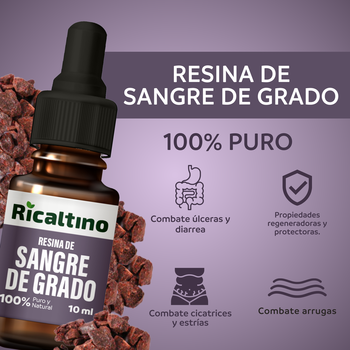 Resina de Sangre de Grado Ricaltino 10ml