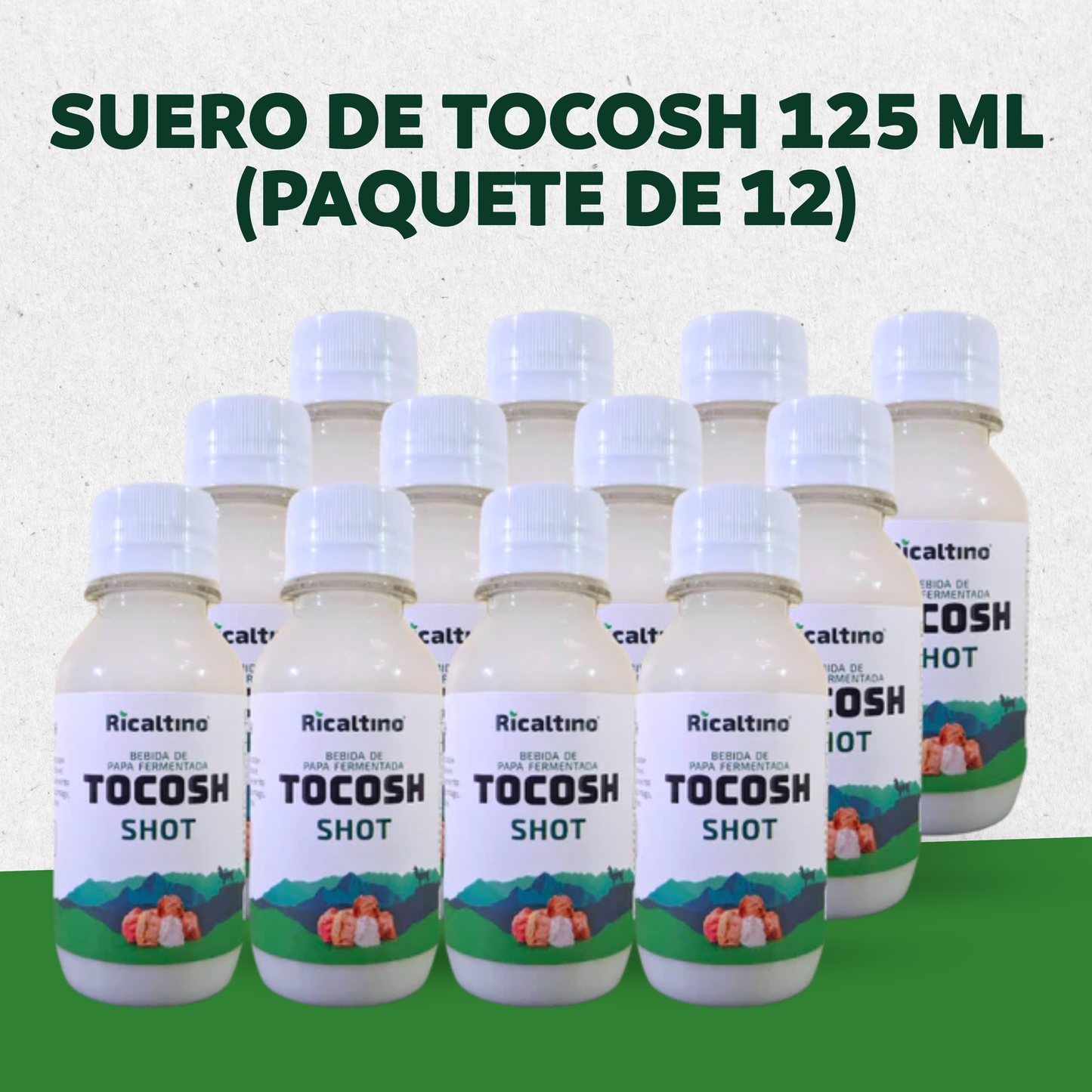 Suero de Tocosh Ricaltino botella 125 ml (Paquete de 12)