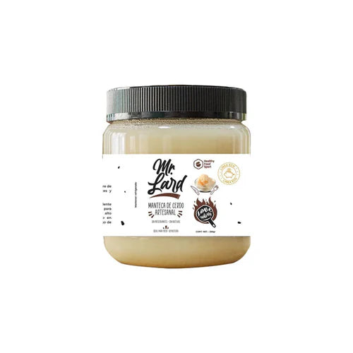 Manteca de Cerdo economica MR. LARD frasco 850g