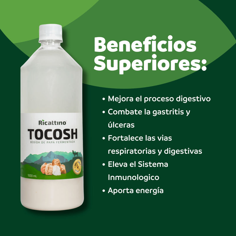 Suero de Tocosh Ricaltino botella 1 Lt