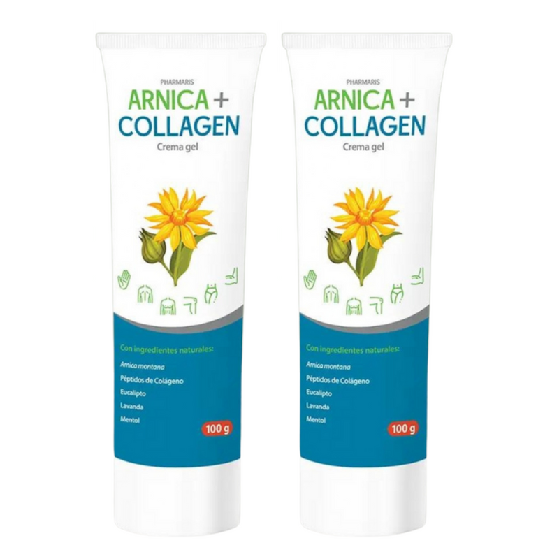 Gel Humecta la piel y Perfumada Arnica + Collagen 2 und x 100g