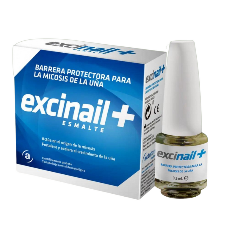 Esmalte con Pincel Antmicótico y fortalece las uñas Excinail + 3.5ml