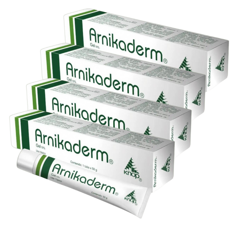 Pack Gel Antiinflamatorio Natural Àrnica Arnikaderm 4 x 50gr