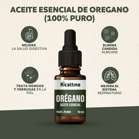 Aceite Esencial de Oregano Ricaltino 10ml (100% puro)