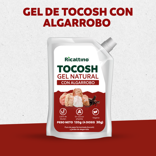 Gel probiótico y prebiótico de Tocosh con Algarrobo Ricaltino 150g