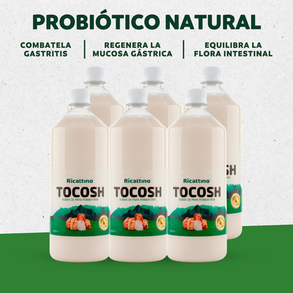 Suero de Tocosh Ricaltino botella 1 Lt (Paquete de 6)
