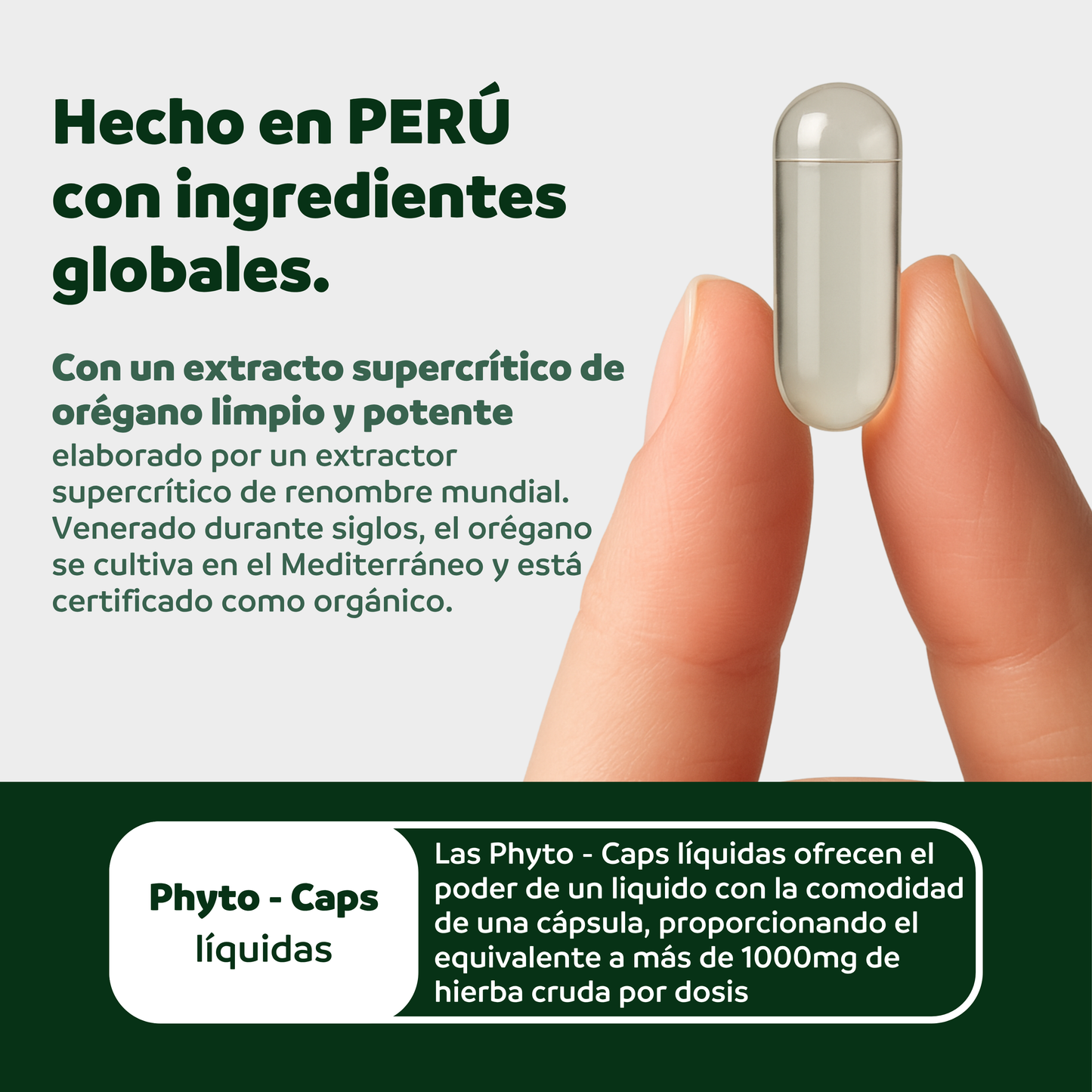 Pack Aceite de Orégano y Coco MCT 60 cápsulas + 30ml en gotas