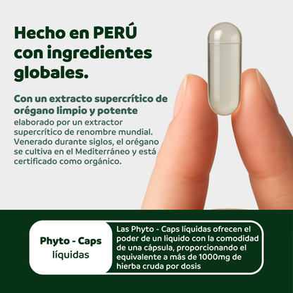 Pack Aceite de Orégano y Coco MCT 60 cápsulas + 30ml en gotas