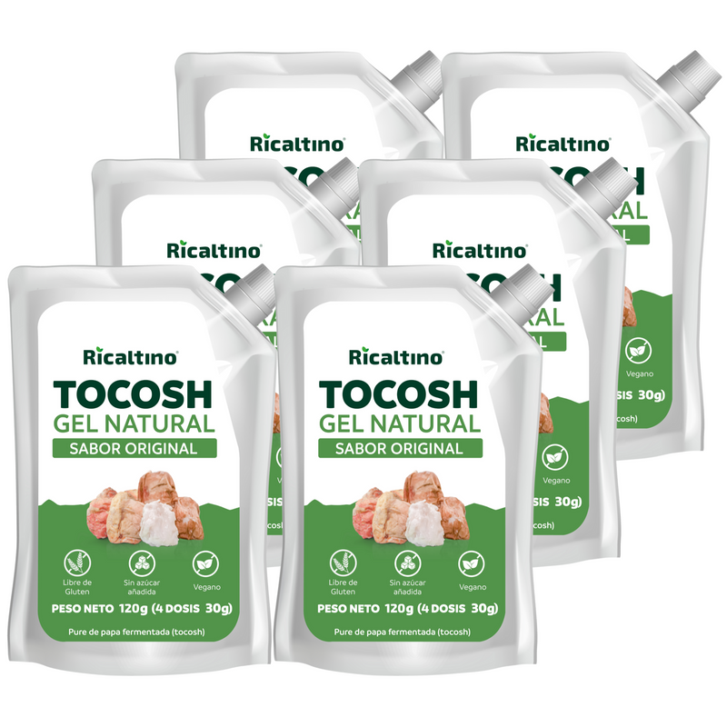 Gel probiótico de Tocosh Ricaltino Pack 6 x 150g