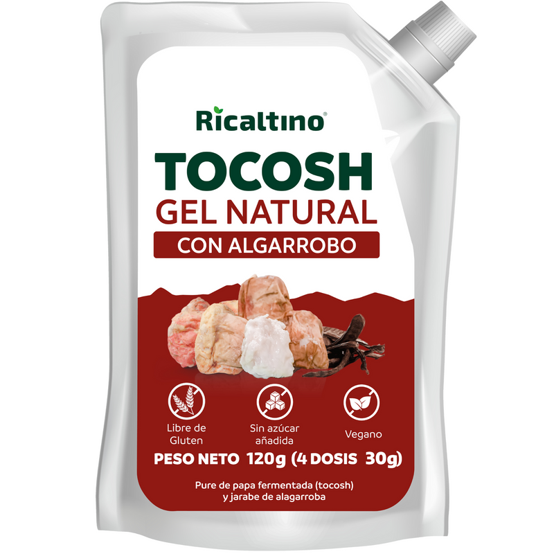 Gel probiótico y prebiótico de Tocosh con Algarrobo Ricaltino 150g