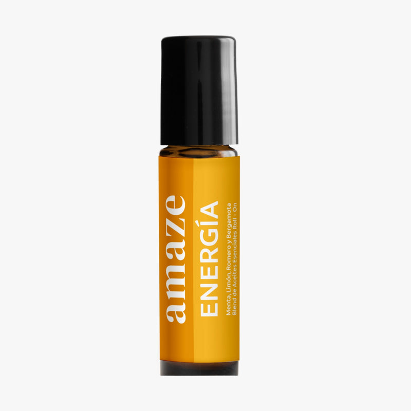 Blend ENERGÍA Aceites Esenciales Roll on 10 ml (Corporal) - Mezcla refrescante y energizante