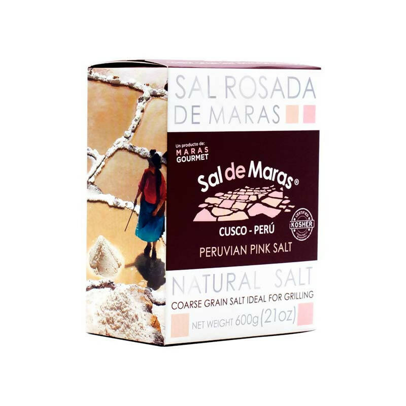 Sal de Maras grano grueso Maras Gourmet Caja 600g