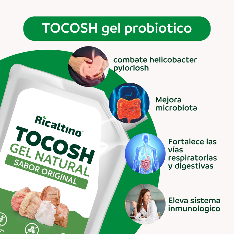 Gel probiótico de Tocosh Ricaltino 150g