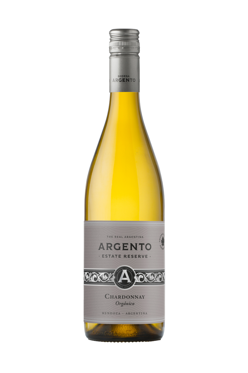 Vino Blanco Chardonnay Orgánico Argento 750ml