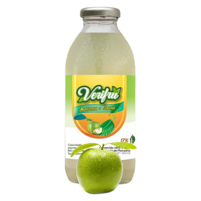 Bebida de Manzana con Stevia Verifru Pack 12 x 475ml