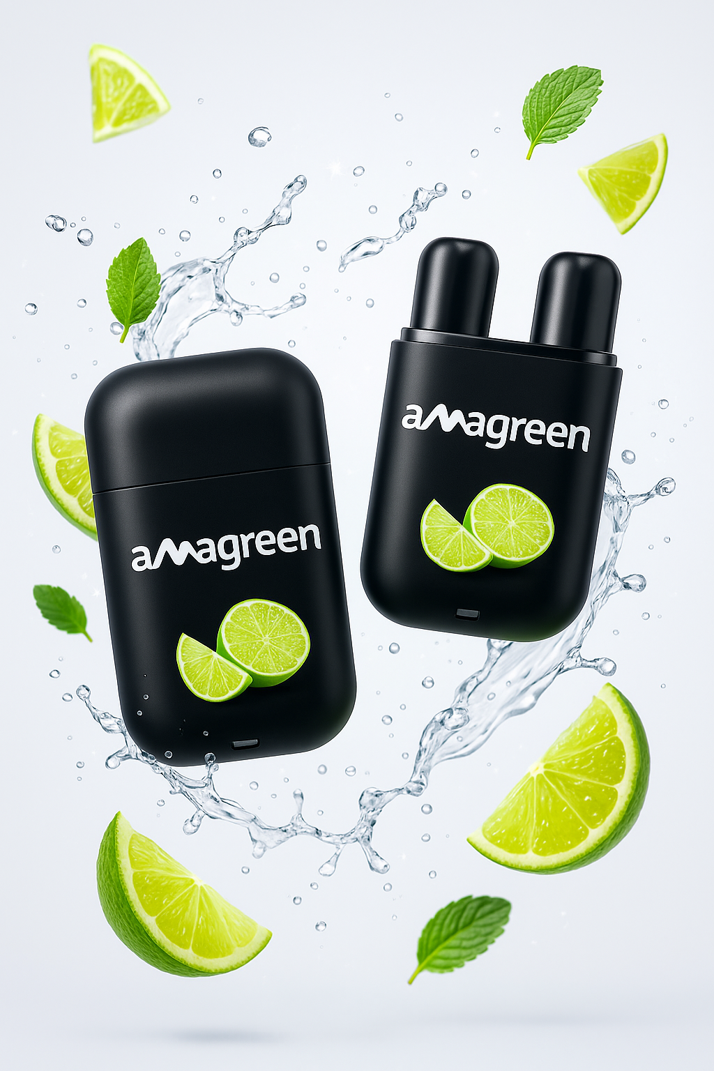 Amagreen Inhalador nasal de aceite esencial Pack 3 Unidades