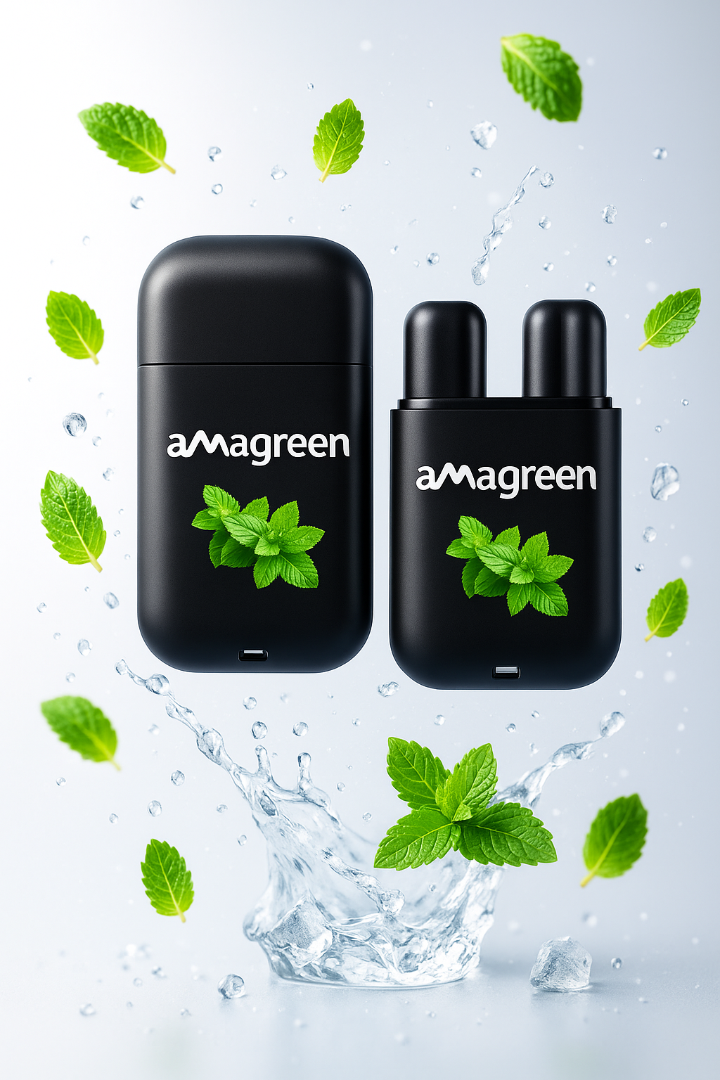 Amagreen Inhalador nasal de aceite esencial Pack 3 Unidades