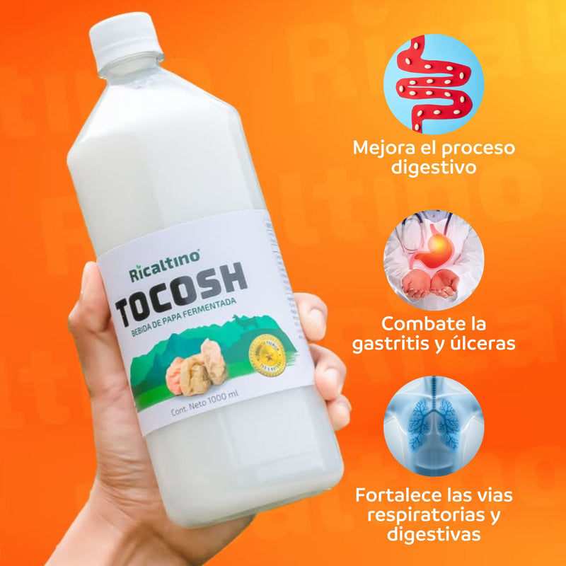 Gel probiótico y prebiótico de Tocosh con Algarrobo Ricaltino 150g