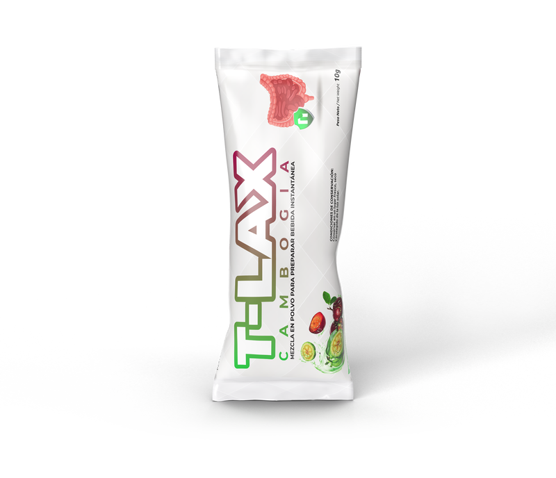 Bebida instantanea en polvo T-Lax Cambogia Nutrana 300g (30 Sachets)