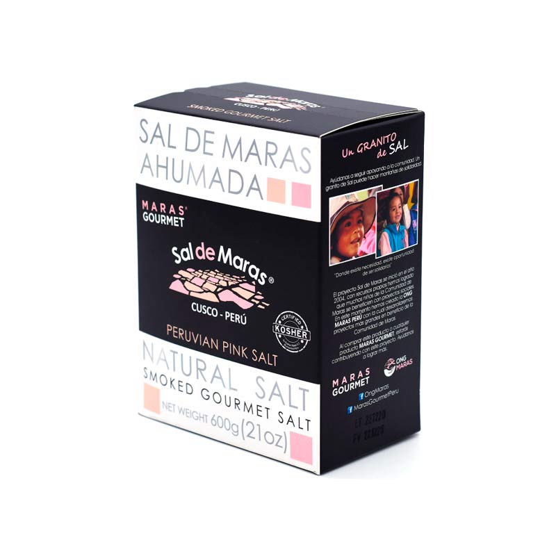 Sal de Maras Ahumada Maras Gourmet Caja 600g