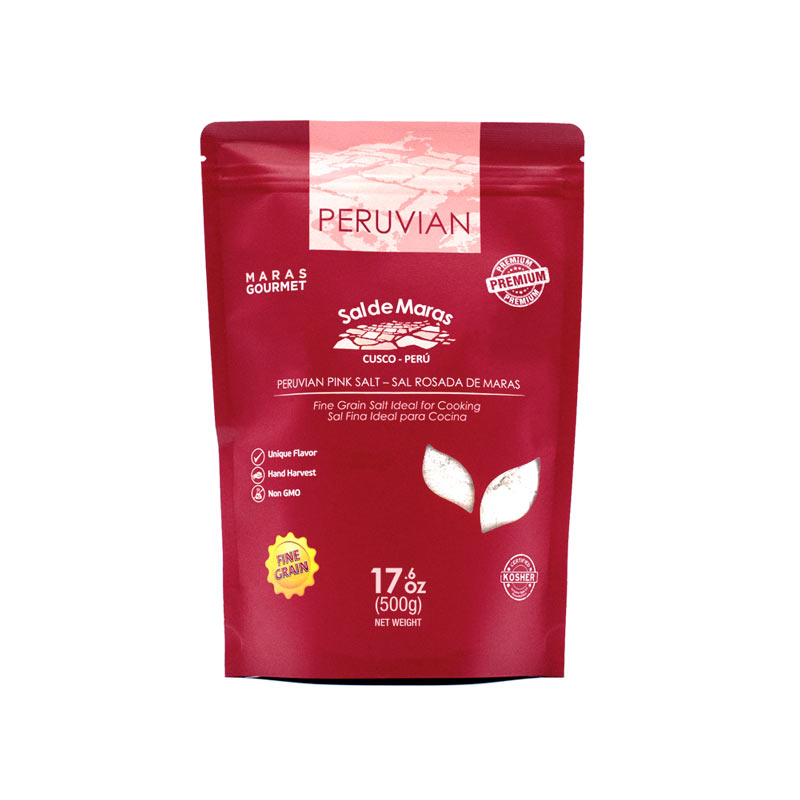 Sal de Maras Grano Fino Maras Gourmet Bolsa 500g