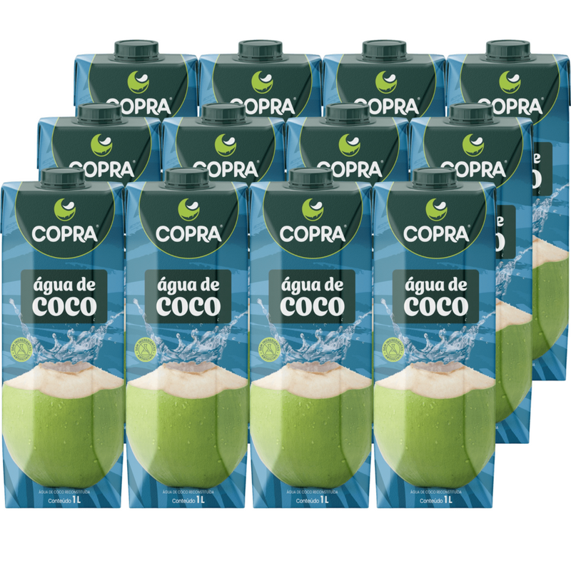 Pack Agua de coco Copra 12 und x 1Lt