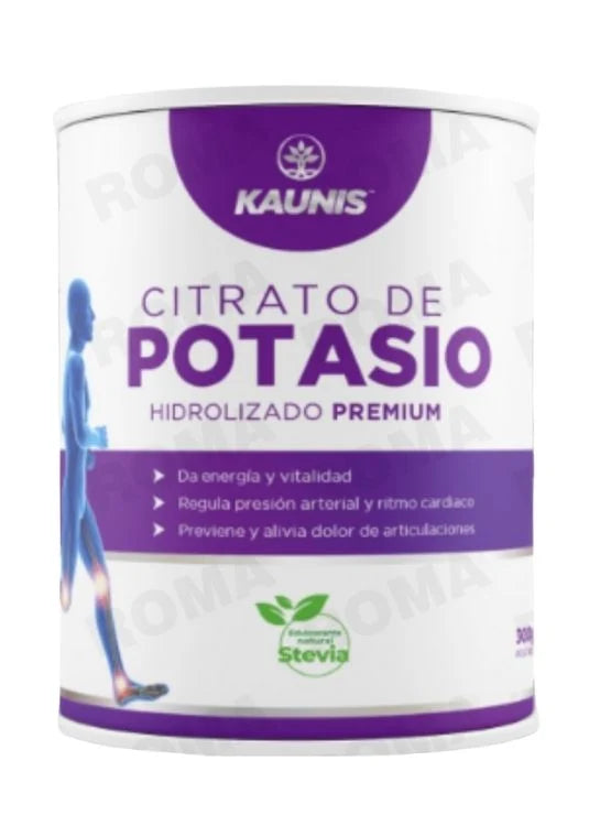 Citrato de Potasio Hidrolizado Premium Kaunis 300g
