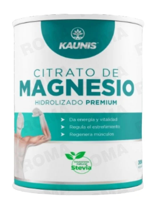 Citrato de Magnesio Hidrolizado Premium Kaunis 300g