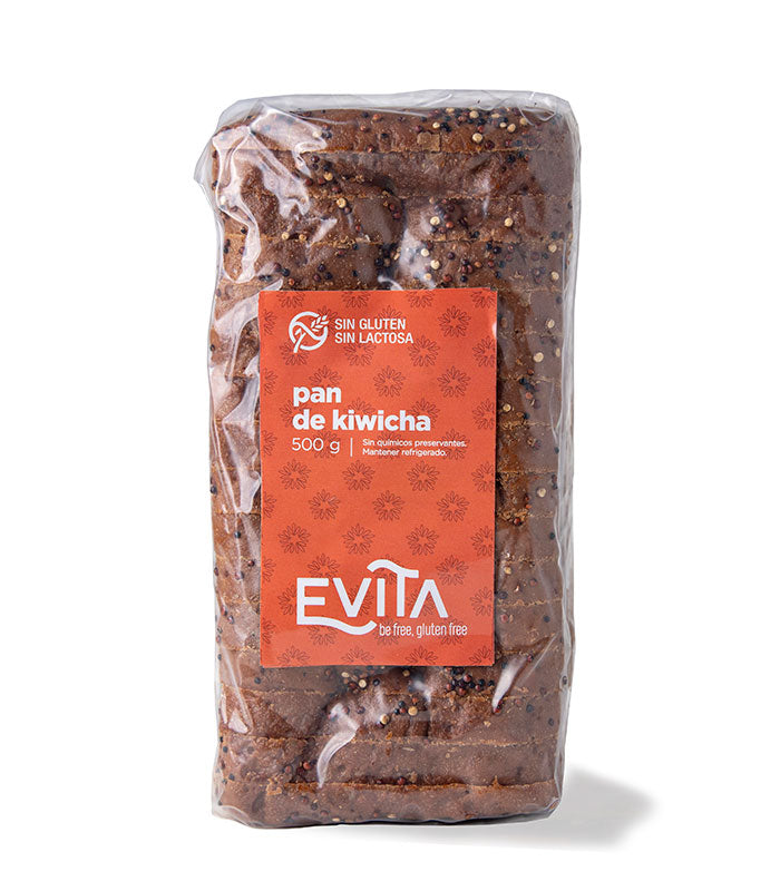 Pan de Molde Kiwicha sin gluten Evita 500g