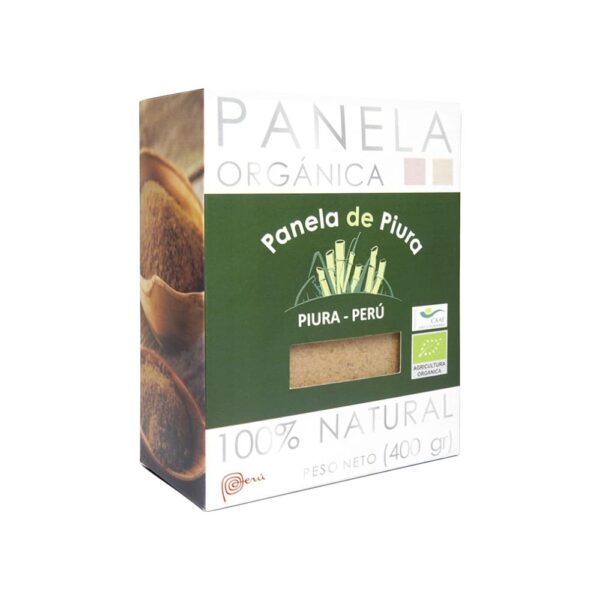 Panela Orgánica de Piura Caja 400g