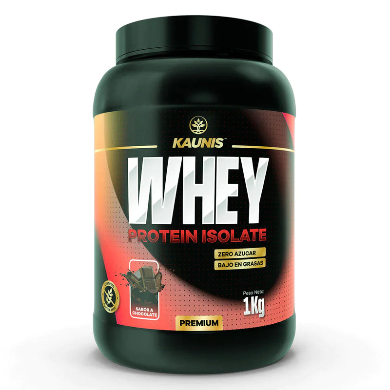 Whey Protein Isolate - Sabor Chocolate Kaunis 1Kg